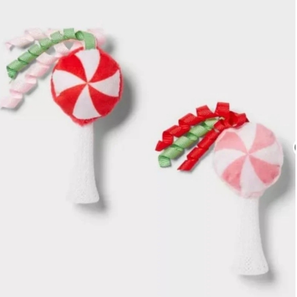 Wondershop Red and Pink Peppermint Dog Toys